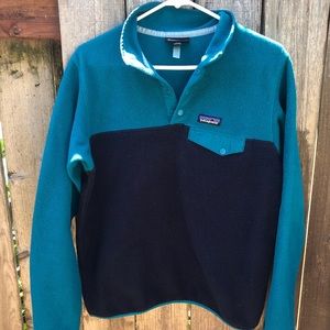 Patagonia medium synchilla worn wear